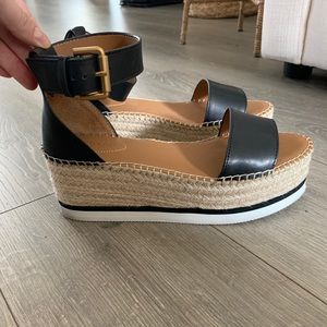 See by Chloe platform espadrille.